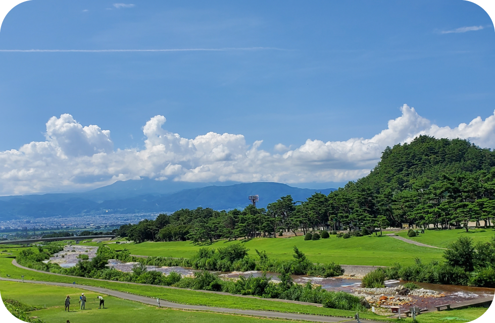 写真：百々川緑地